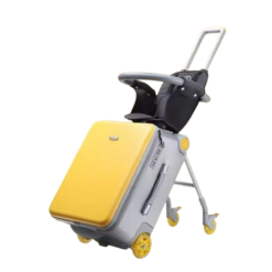 GLT Suitcase Travel Luggage – Yellow